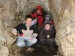 My v Klínecké jeskyňi